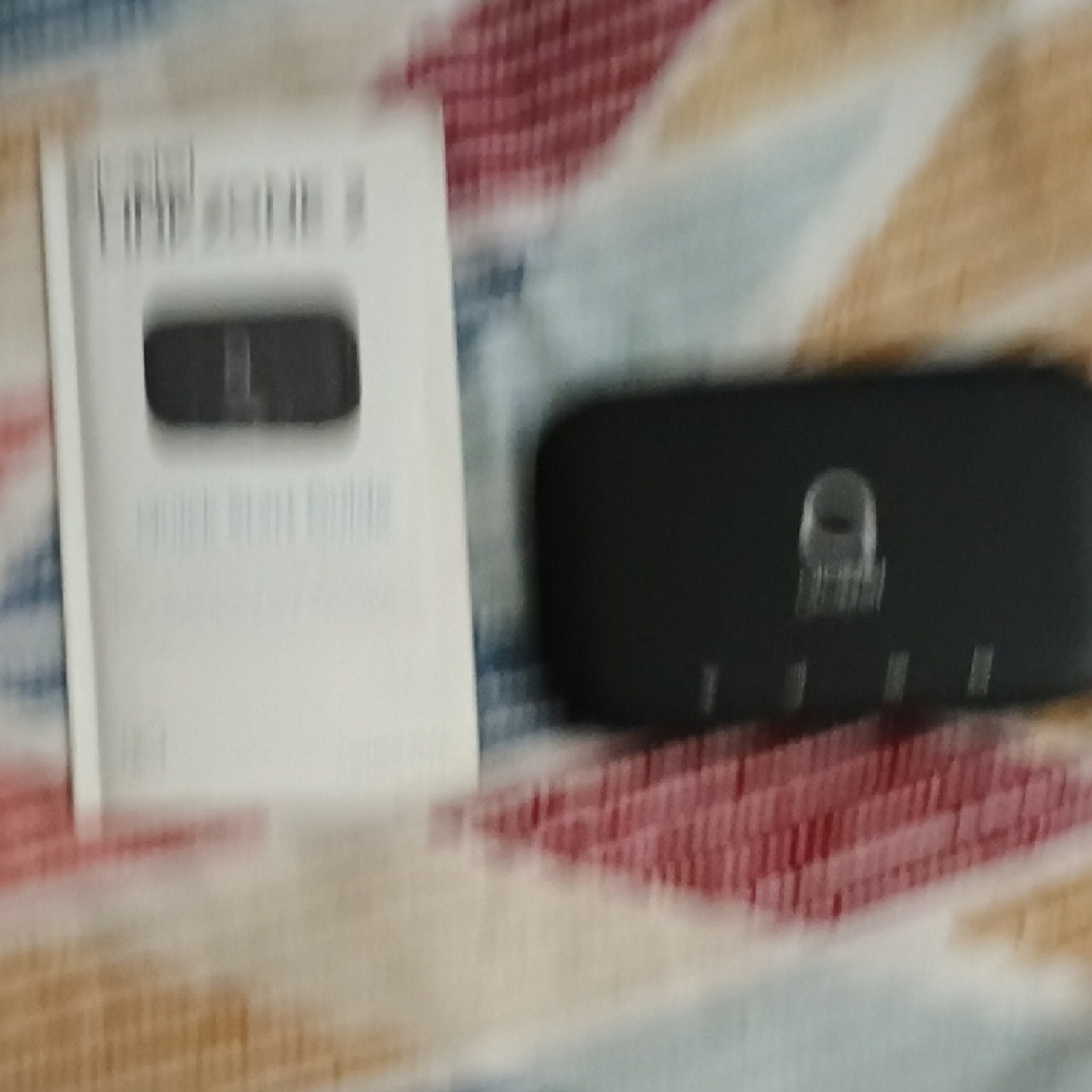 Black Mobile Hotspot Device